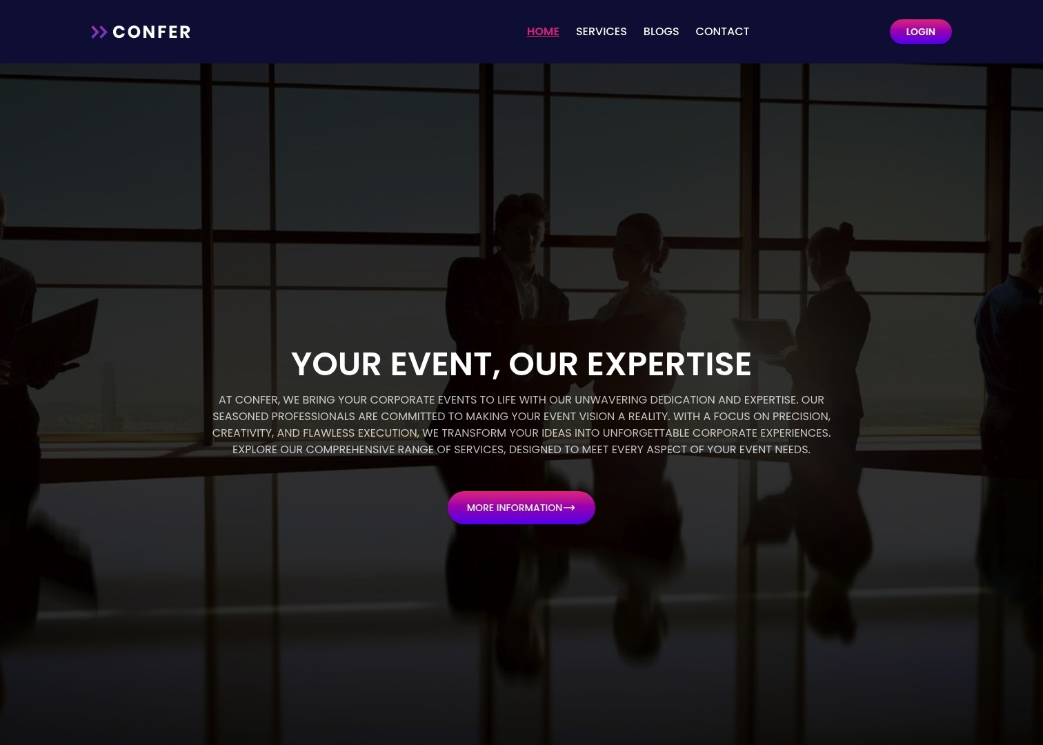 Confer project preview